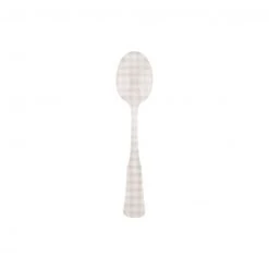 Sabre Charm Gingham Demitasse Spoon