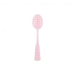 Sabre Charm Gingham Demitasse Spoon