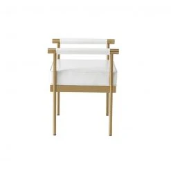 Tov Diana Vegan Leather Bench FURNITURE