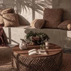 LH Imports Diego Knut Coffee Table