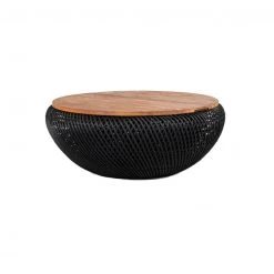 LH Imports FURNITURE Diego Wave Coffee Table