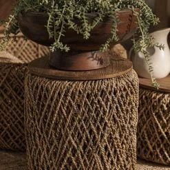 LH Imports NEW ARRIVAL Diego Knut Side Table