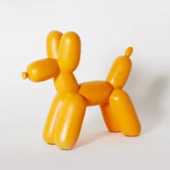 Imm-Living Big Top Ceramic Balloon Dog Bookend, Matte DECOR