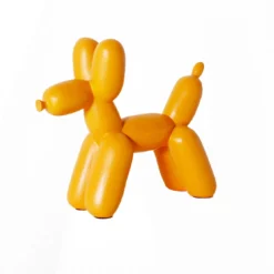 Imm-Living Big Top Ceramic Balloon Dog Bookend, Matte DECOR