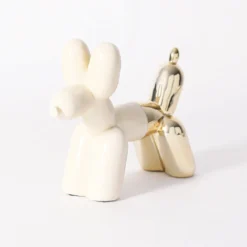 Imm-Living Big Top Ceramic Balloon Dog Bookend