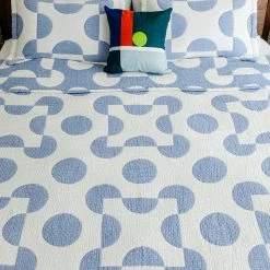 Dusen Dusen Dot Coverlet Set NEW ARRIVAL
