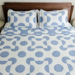 Dusen Dusen Dot Coverlet Set NEW ARRIVAL