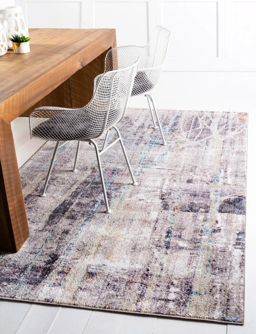 Unique Loom Centi Rectangle Rug, Multi DECOR 3 Unique Loom Centi Rectangle Rug, Multi DECOR