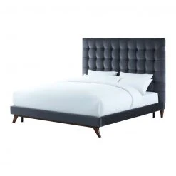 Tov FURNITURE Ethan Bed, Grey