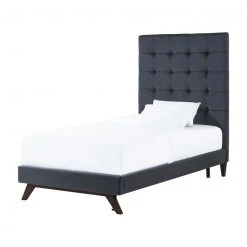 Tov FURNITURE Ethan Bed, Grey