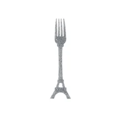 Sabre Tour Eiffel Glitter Cake Fork KITCHEN