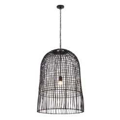 Tov LIGHTING Effiel Rattan Pendant