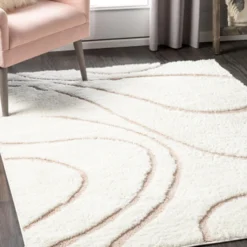 Surya DECOR Elenor Rug, Cream Blush