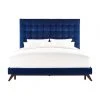 Tov FURNITURE Ethan Bed, Navy