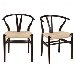 Euro Style FURNITURE Evelyn Dining Chair, Set Of 2