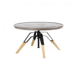 VIG Yael Oak Coffee Table FURNITURE