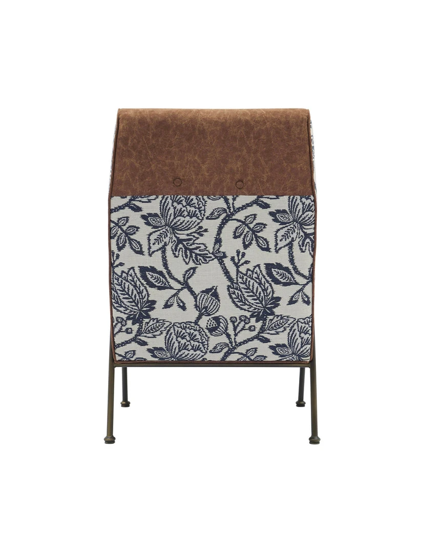 Npd Kally Accent Chair, Azure Floral 4 Npd Kally Accent Chair, Azure Floral