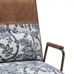 Npd Kally Accent Chair, Azure Floral 9 Npd Kally Accent Chair, Azure Floral