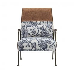 Npd Kally Accent Chair, Azure Floral