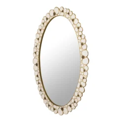 Tov Flower Hand-painted Mirror