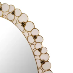 Tov Flower Hand-painted Mirror