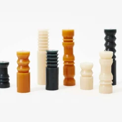 Areaware DECOR Totem Candles, Terracotta