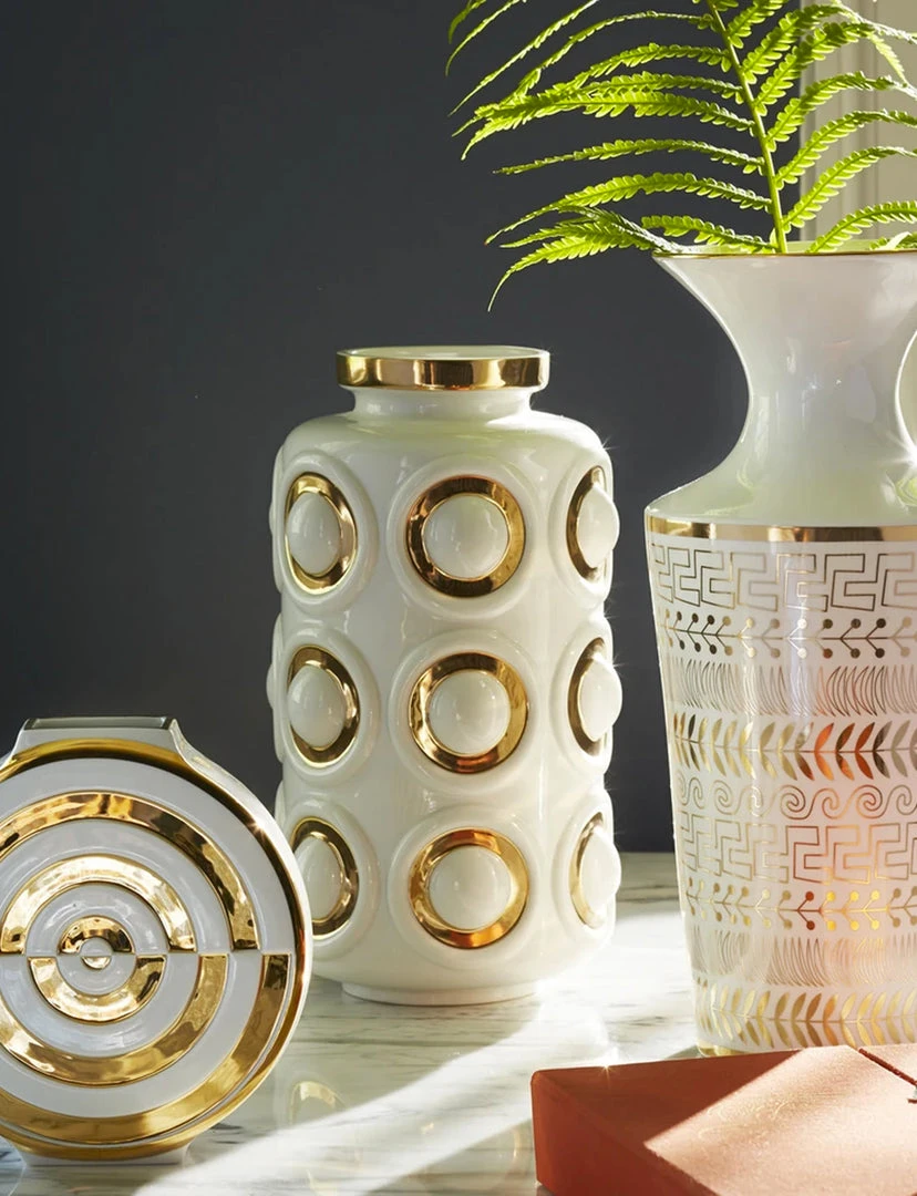 Jonathan Adler Futura Circles Vase DECOR 3 Jonathan Adler Futura Circles Vase DECOR