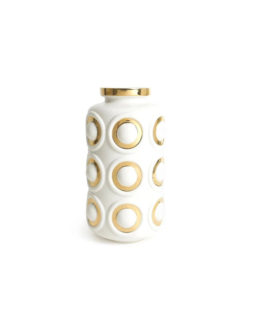 Jonathan Adler Futura Circles Vase DECOR 1 Jonathan Adler Futura Circles Vase DECOR