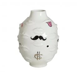 Jonathan Adler NEW ARRIVAL Gala Round Graffiti Vase