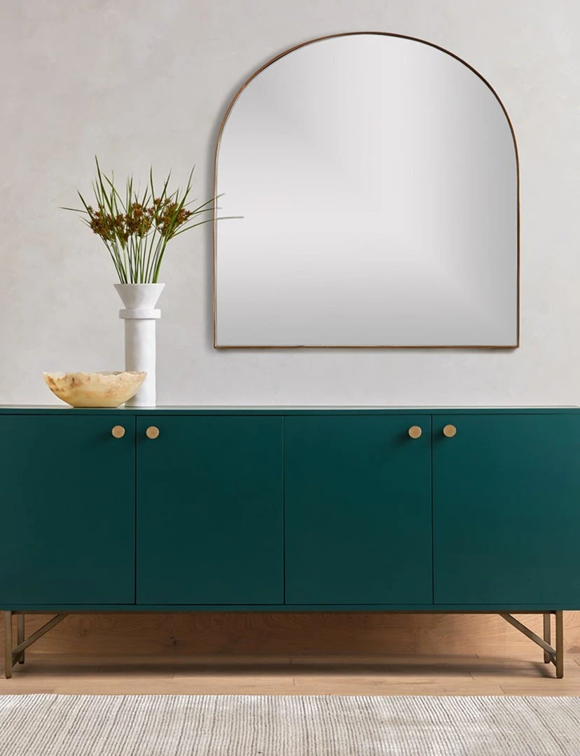 Four Hands Gigi Wide Mirror-Polished Brass 2 Four Hands Gigi Wide Mirror-Polished Brass