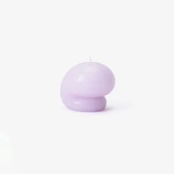 Areaware DECOR Goober Candle, Purple