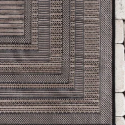 Unique Loom Duna Outdoor Rectangle Rug, Grey
