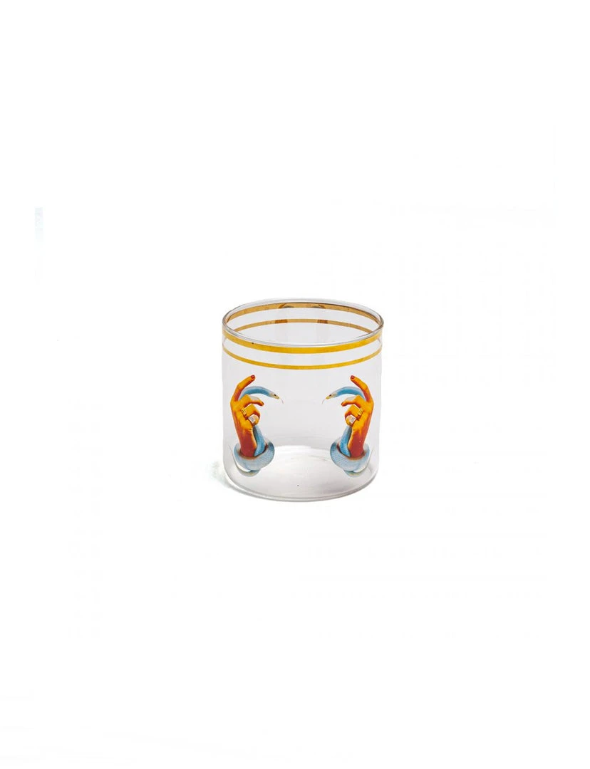 KITCHEN Seletti Toiletpaper Glass Water, Hands With Snakes 1 KITCHEN Seletti Toiletpaper Glass Water, Hands With Snakes
