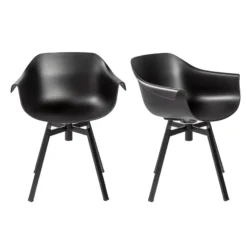 Euro Style Hei Dining Chair (set Of 2)