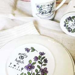 KITCHEN Twig Heritage Forget Me Not Salad Plate, 9