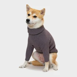 Howlpot High Neck Sweater, Violet