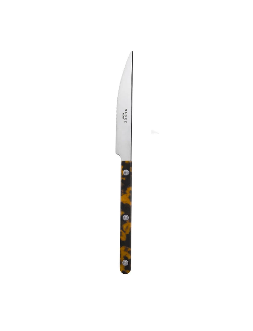 KITCHEN Sabre Bistrot Tortoise Shiny Dinner Knife 1 KITCHEN Sabre Bistrot Tortoise Shiny Dinner Knife