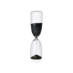 DECOR Ichendorf Times Hourglass 15min, Black Sand
