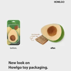 Howlpot DECOR Avocado Nosework Toy