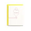 Iron Curtain Press Ice Cream Birthday Card