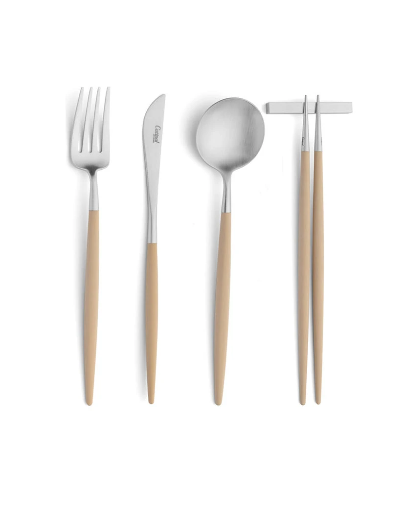 Cutipol Goa Flatware, Ivory/silver BESTSELLER 1 Cutipol Goa Flatware, Ivory/silver BESTSELLER
