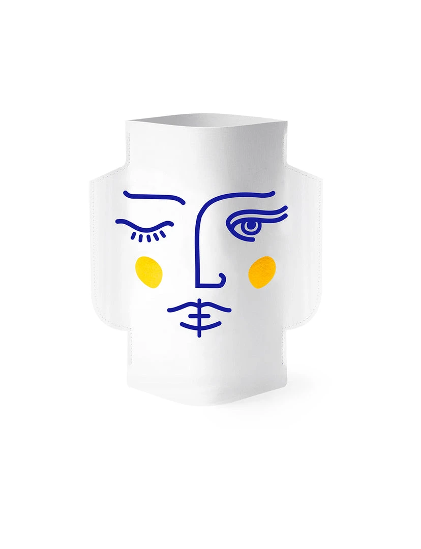 Octaevo Janus Paper Vase DECOR 2 Octaevo Janus Paper Vase DECOR
