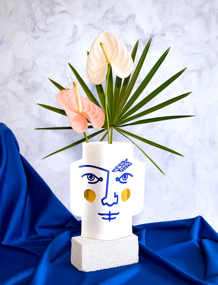 Octaevo Janus Paper Vase DECOR 4 Octaevo Janus Paper Vase DECOR