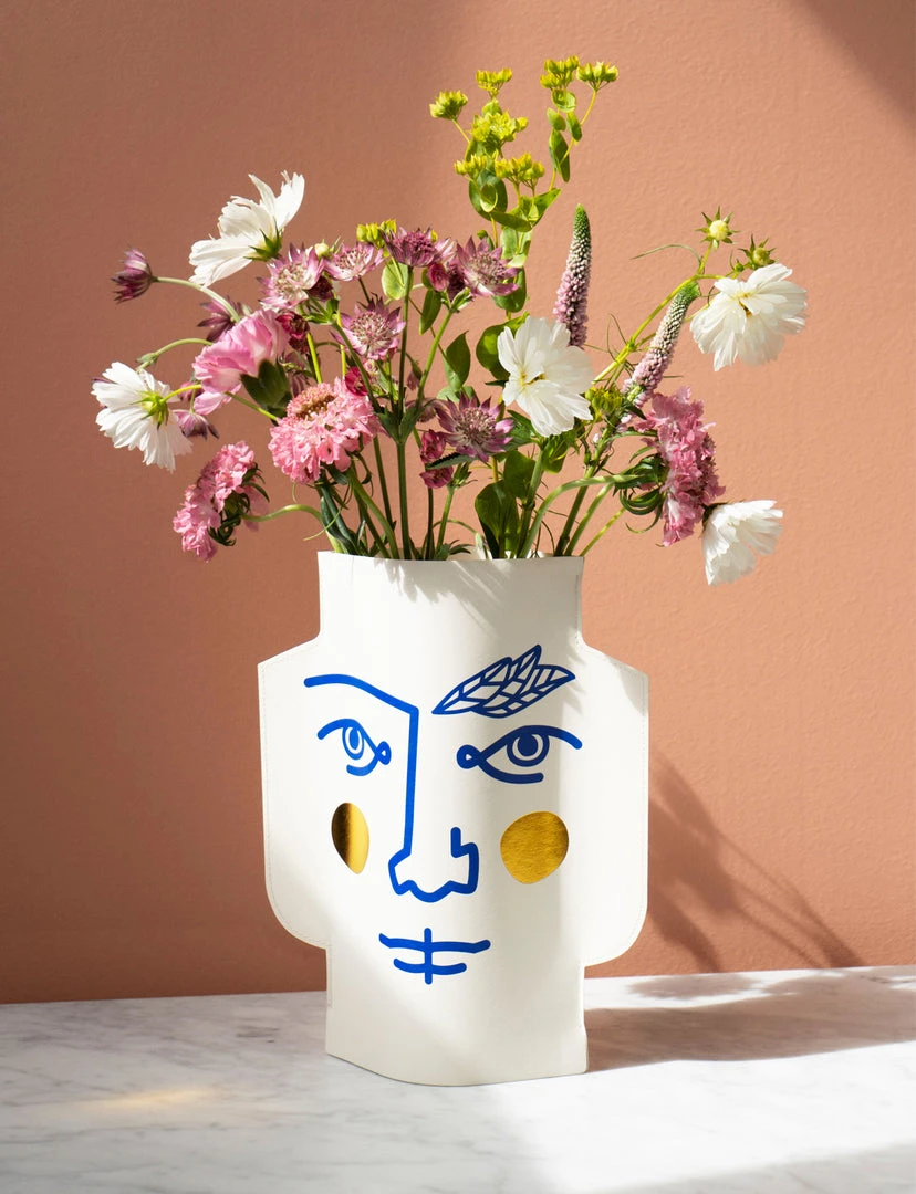 Octaevo Janus Paper Vase DECOR 3 Octaevo Janus Paper Vase DECOR