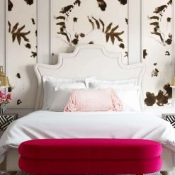 Tov Joge Velvet Bench FURNITURE 23 Tov Joge Velvet Bench FURNITURE