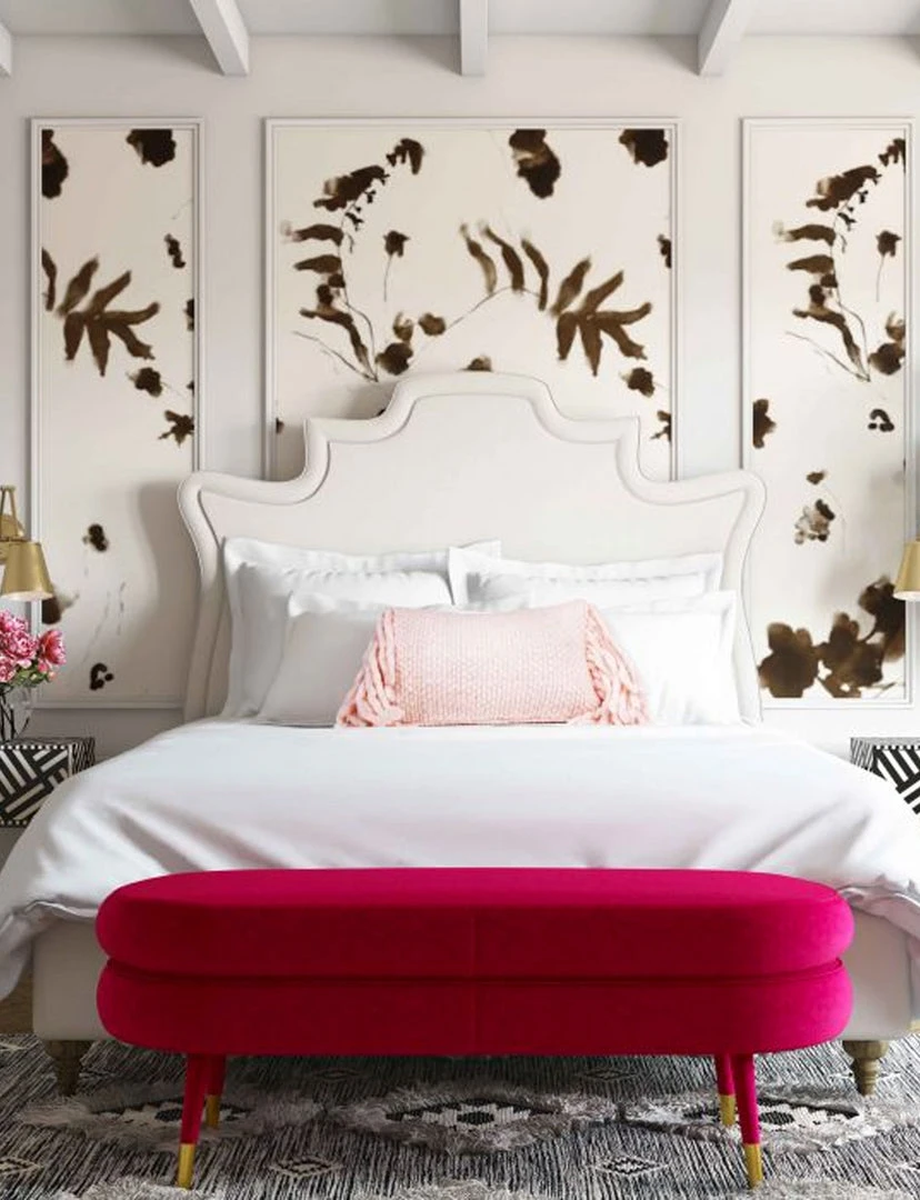 Tov Joge Velvet Bench FURNITURE 12 Tov Joge Velvet Bench FURNITURE