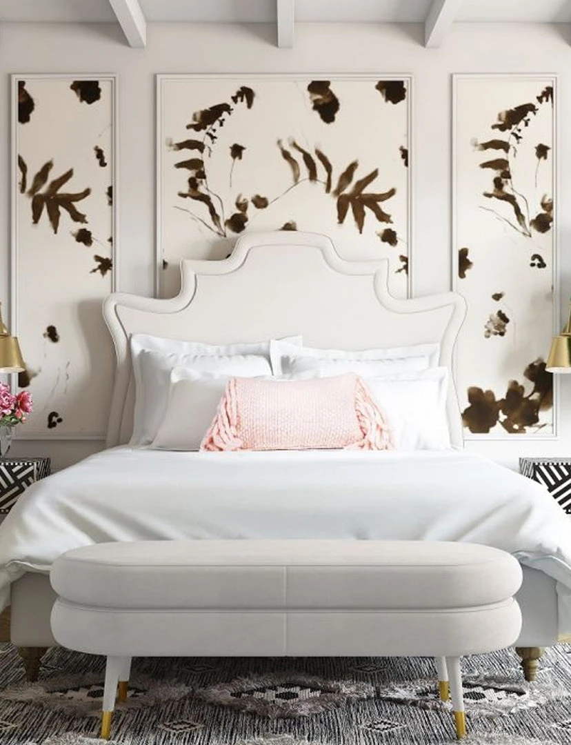 Tov Joge Velvet Bench FURNITURE 8 Tov Joge Velvet Bench FURNITURE