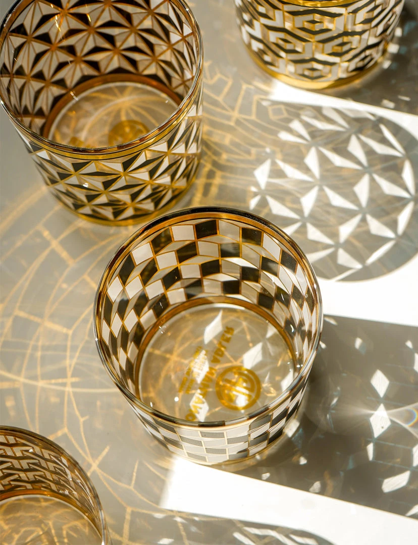 Jonathan Adler Versailles Glassware, Set Of 4 KITCHEN 6 Jonathan Adler Versailles Glassware, Set Of 4 KITCHEN