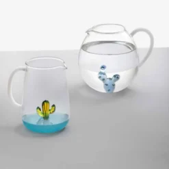 Ichendorf Desert Plants Jug Cactus, Blue KITCHEN