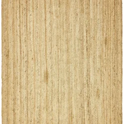 Unique Loom DECOR Veranda Jute Rectangle Rug, Natural